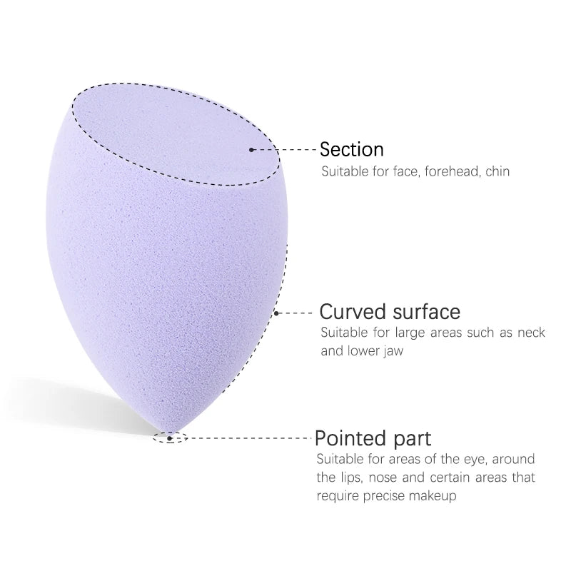 Makeup Blender Cosmetic Puff Makeup Sponge Cushion Foundation Powder Sponge Beauty Tool Women Make Up Accessories