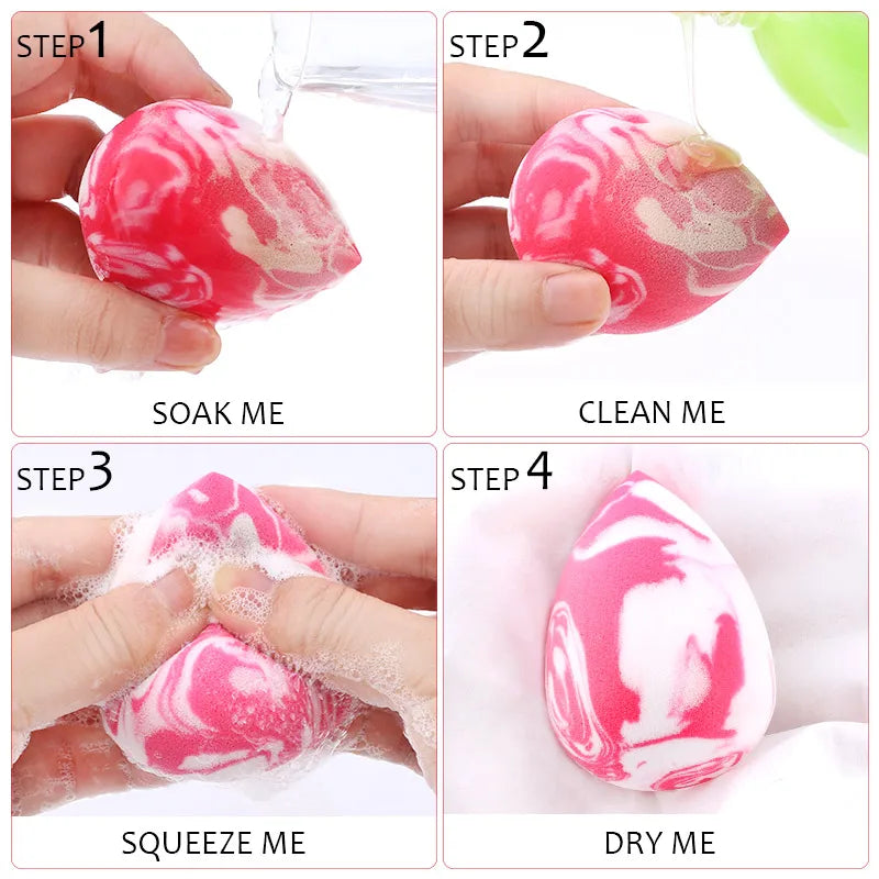 Makeup Blender Cosmetic Puff Makeup Sponge Cushion Foundation Powder Sponge Beauty Tool Women Make Up Accessories