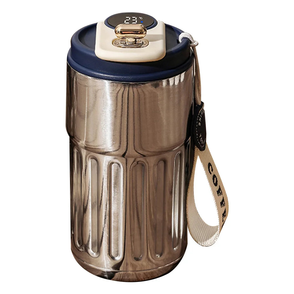 Smart Thermos Bottle LED Temperature Display Coffee Cup
