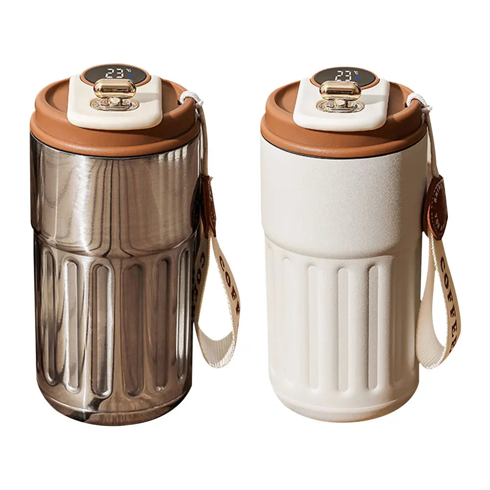 Smart Thermos Bottle LED Temperature Display Coffee Cup