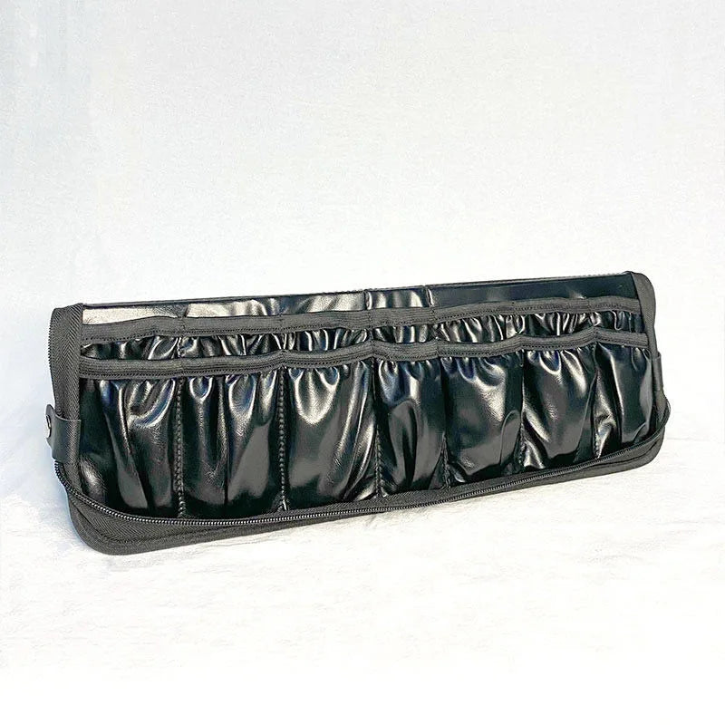 Women Foldable Makeup Brush Bag Organizer Female Travel Cosmetic Toiletry Case for Beauty Tools Wash Accessories Pouch