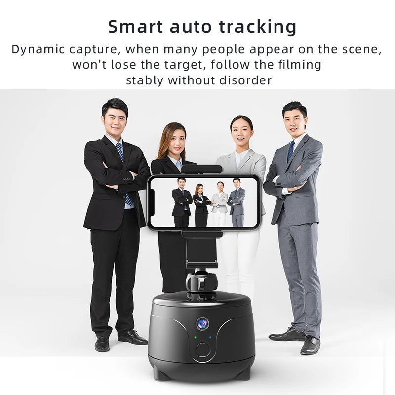 360 Degree AI Face Tracking Gimbal Stabilizer