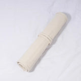 16/22 Holes Makeup Brush Storage Bag Women's Canvas Cosmetic Pouch Travel Fold Organizer Portable Bundle Strap Design Beauty Bag