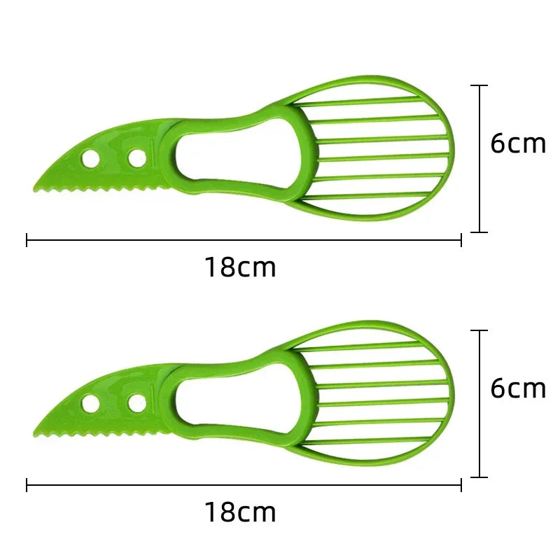 Creative Avocado Cutter Shea Corer Butter Pitaya Kiwi Peeler Slicer Banana Cutting Special Knife Kitchen Veggie Fruit Tools