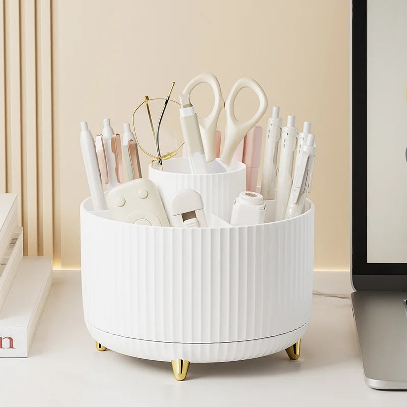 360 Rotating Makeup Desktop Cosmetic Storage Box