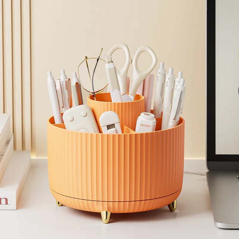360 Rotating Makeup Desktop Cosmetic Storage Box