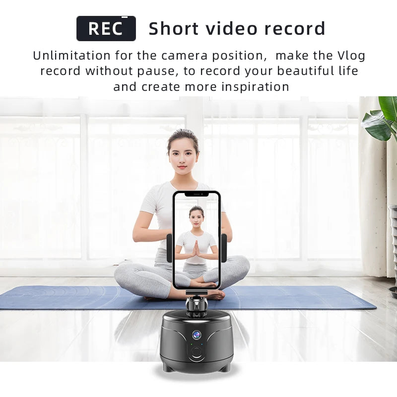 360 Degree AI Face Tracking Gimbal Stabilizer