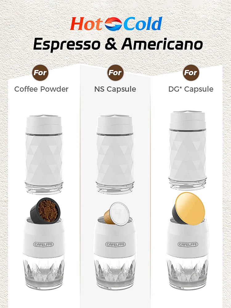 3 In1 Portable Coffee / Espresso Maker