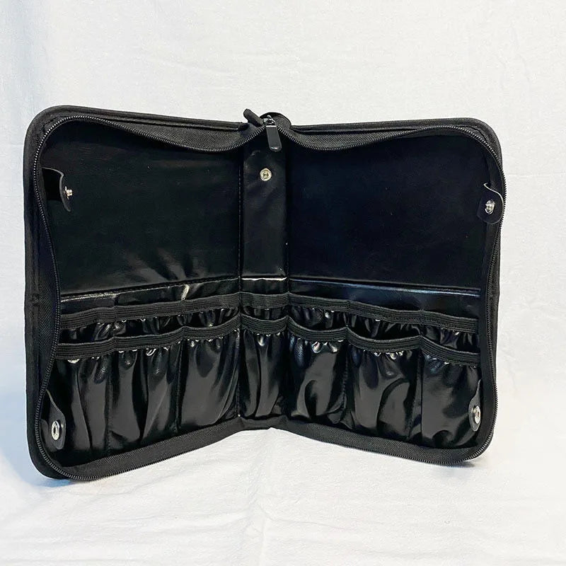 Women Foldable Makeup Brush Bag Organizer Female Travel Cosmetic Toiletry Case for Beauty Tools Wash Accessories Pouch