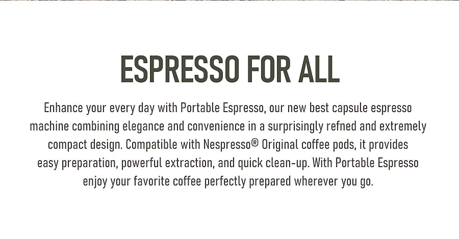 3 In1 Portable Coffee / Espresso Maker