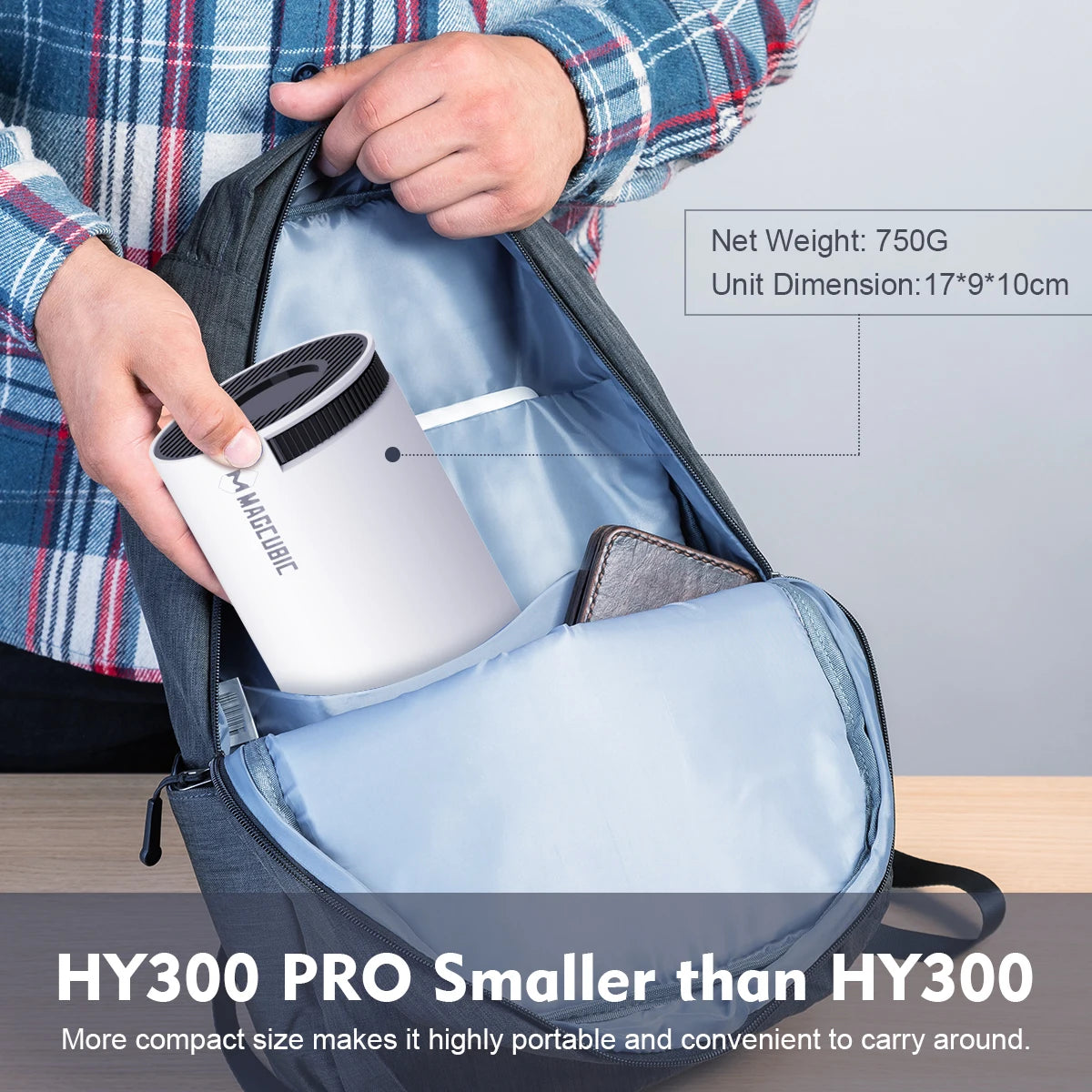 HY300 Pro 4K Android 11 Home Cinema Outdoor Projector