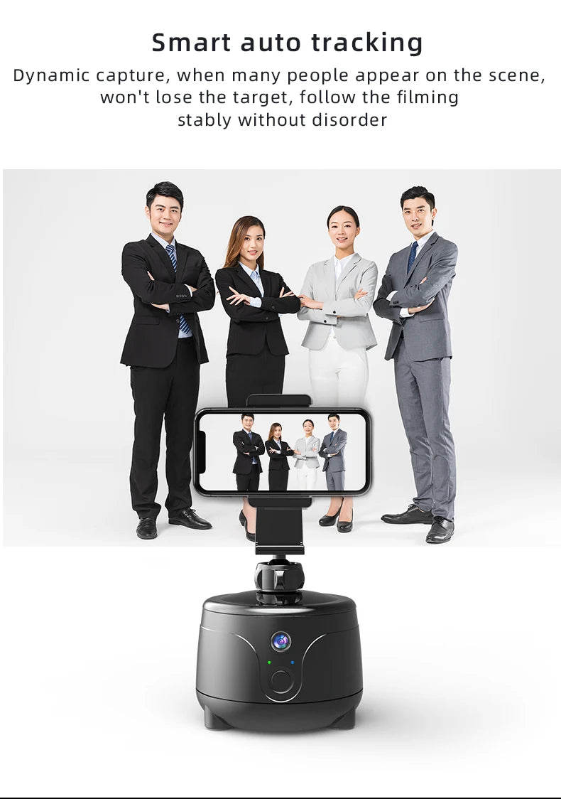 360 Degree AI Face Tracking Gimbal Stabilizer