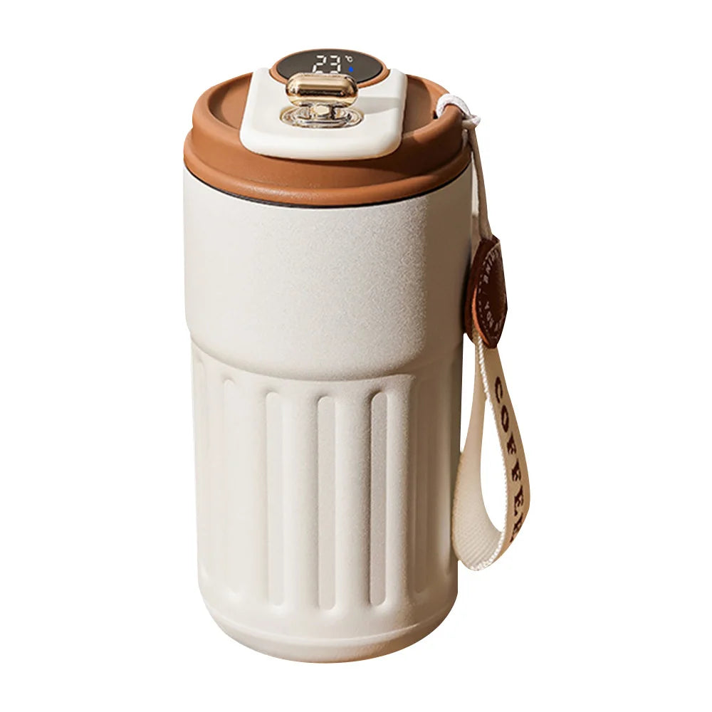 Smart Thermos Bottle LED Temperature Display Coffee Cup