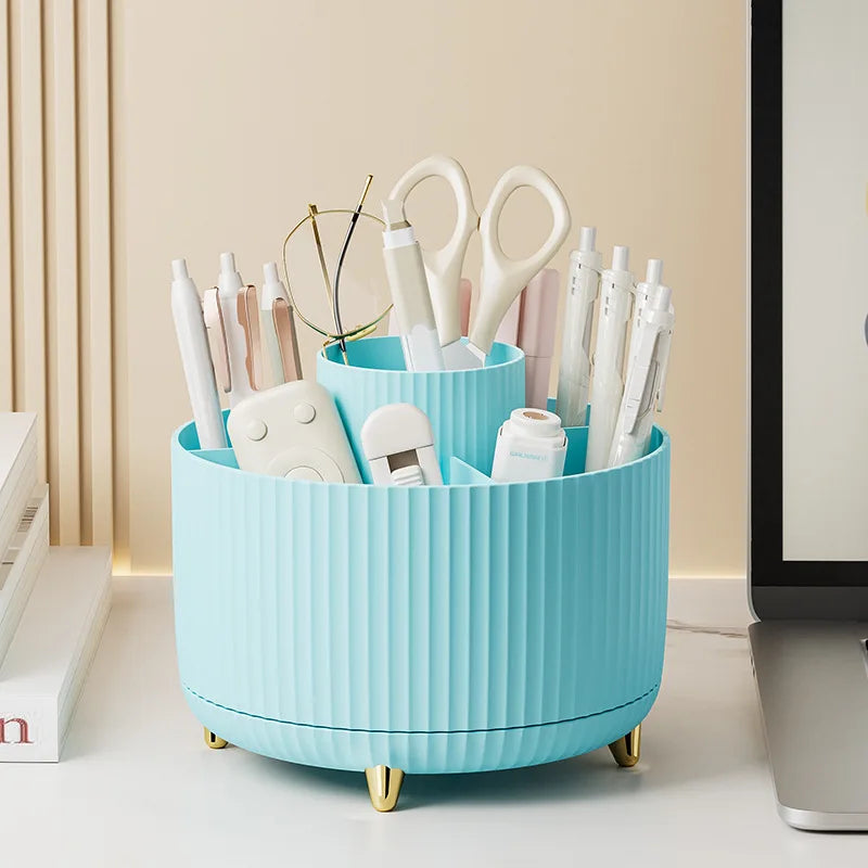 360 Rotating Makeup Desktop Cosmetic Storage Box