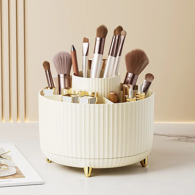 360 Rotating Makeup Desktop Cosmetic Storage Box