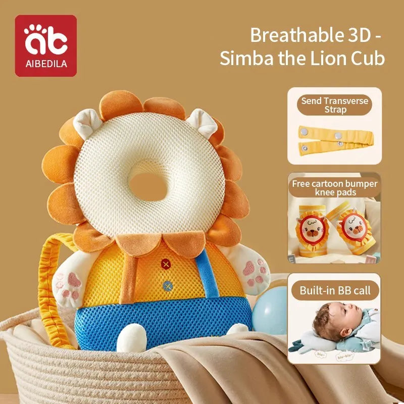 AIBEDILA Baby Head Protection Headrest Cushions for Babies Newborn Baby Care Things Gadgets Bedding Kids Security Pillows AB268