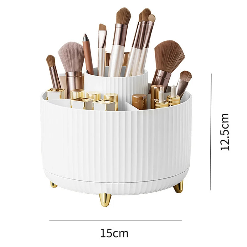 360 Rotating Makeup Desktop Cosmetic Storage Box